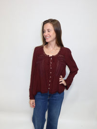 Cranberry Blouse