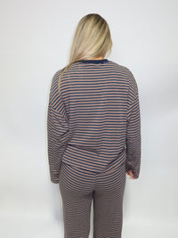 Autumn Striped Top