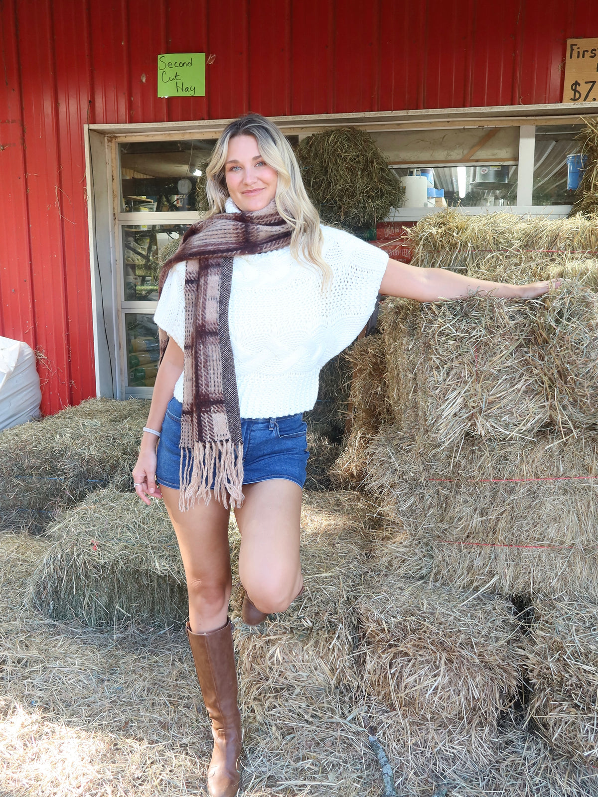 Gilmore Plaid Scarf