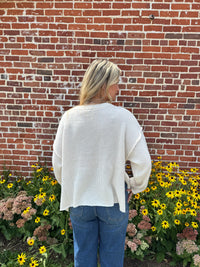 Boyfriend Henley Sweater