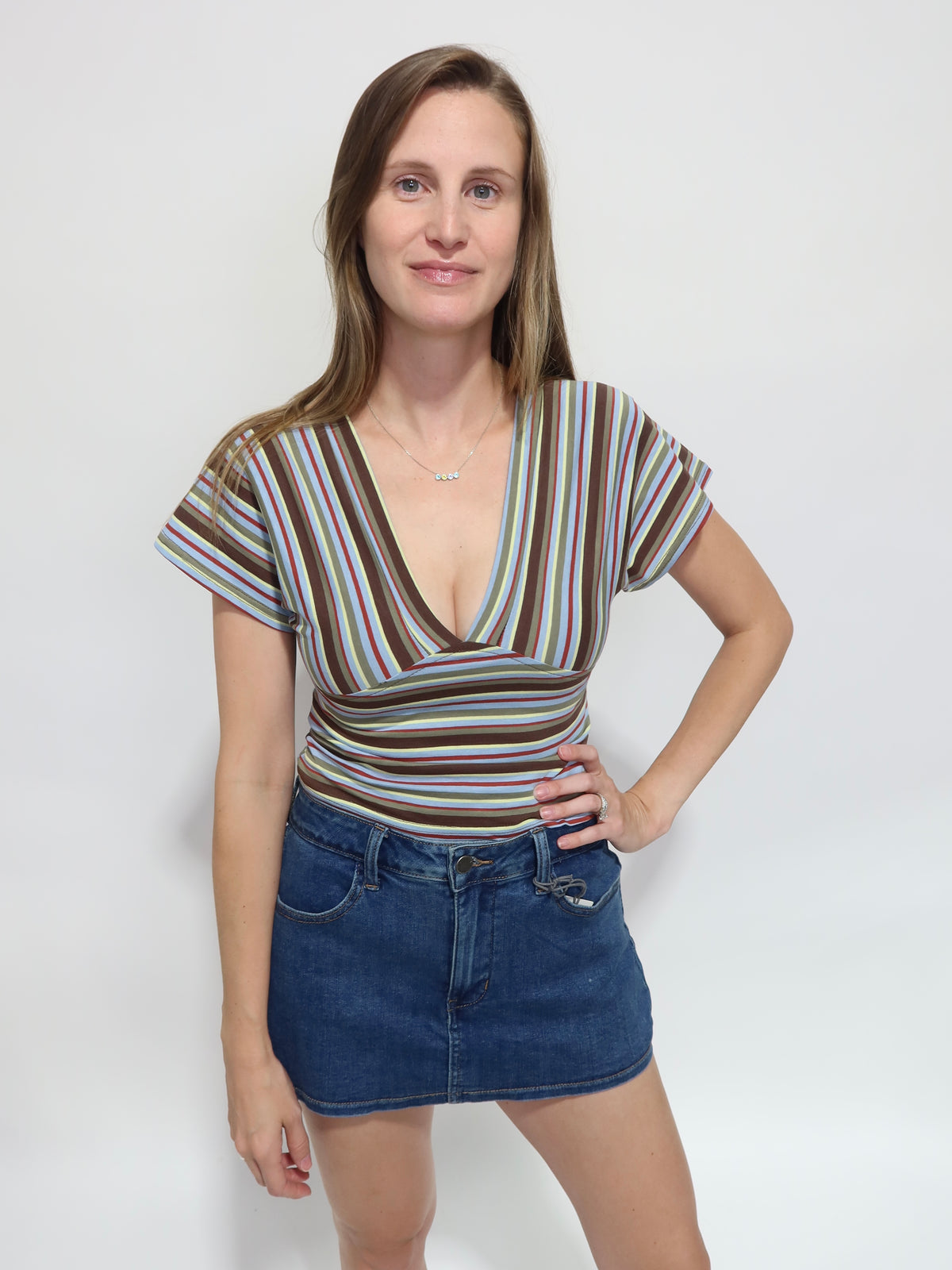 JJ Denim Skort