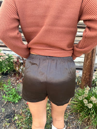 Charlotte Satin Shorts