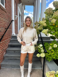 Charlotte Satin Shorts