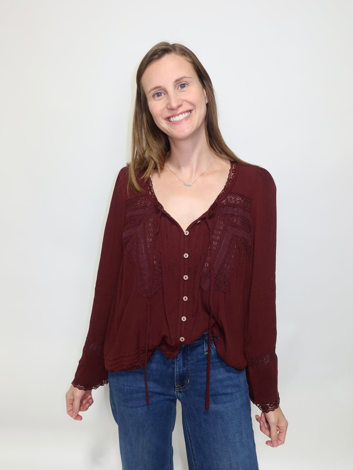 Cranberry Blouse