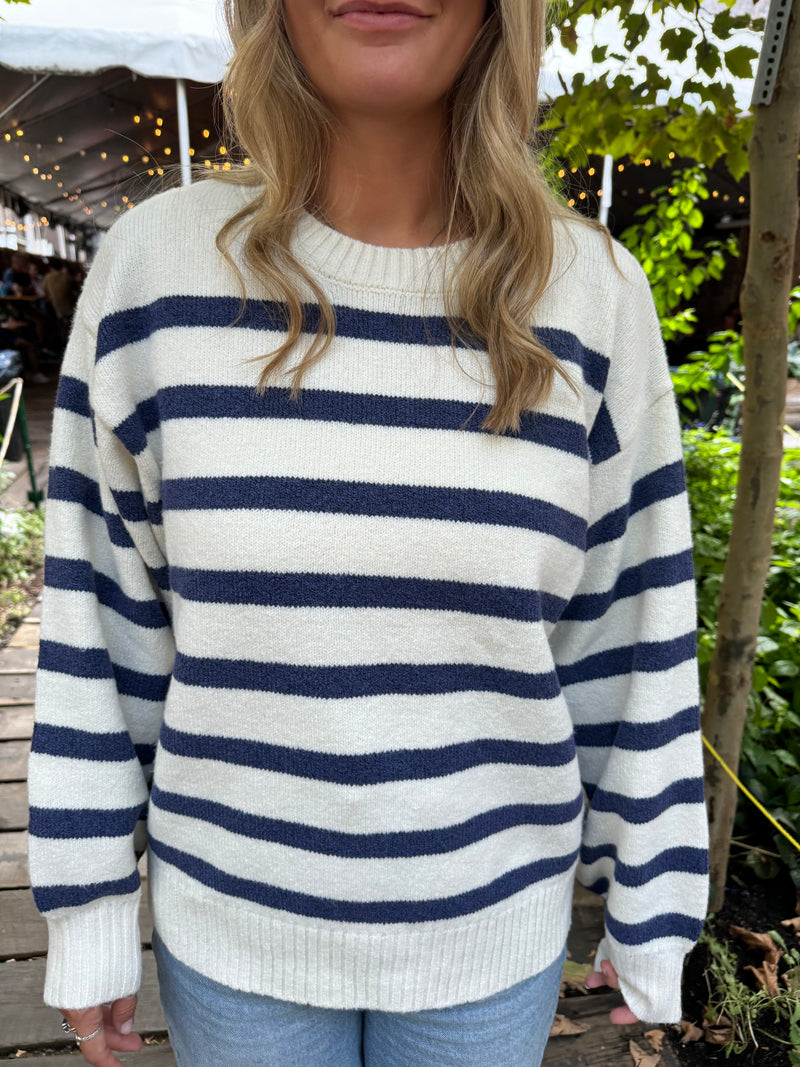 Saylor Striped Sweater