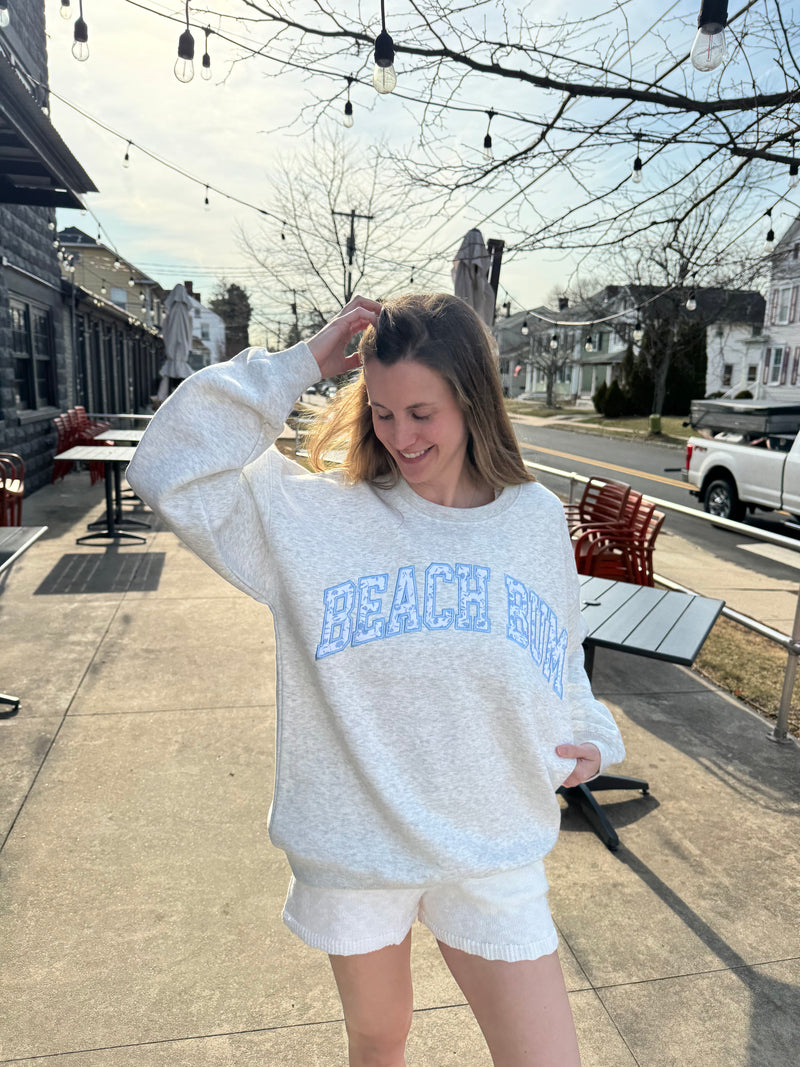 Beach Bum Crewneck Sweatshirt