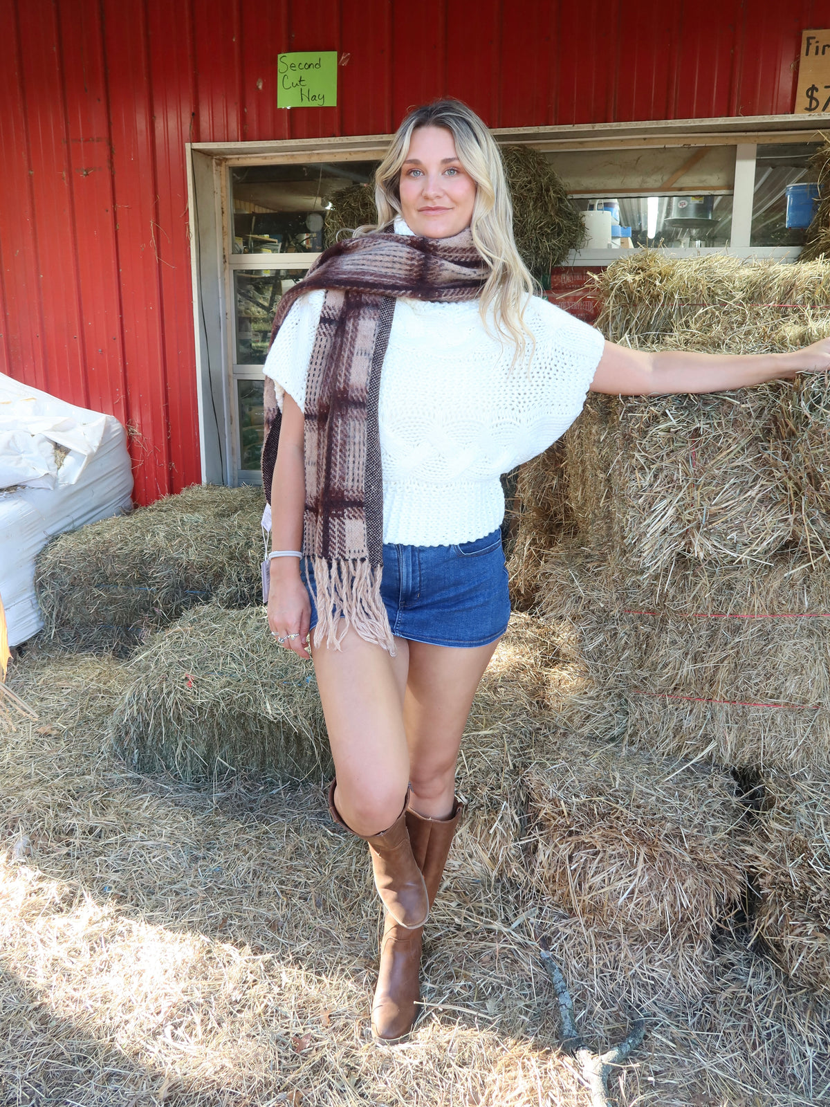 Gilmore Plaid Scarf
