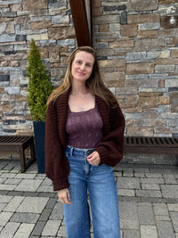 Freya Bolero Sweater