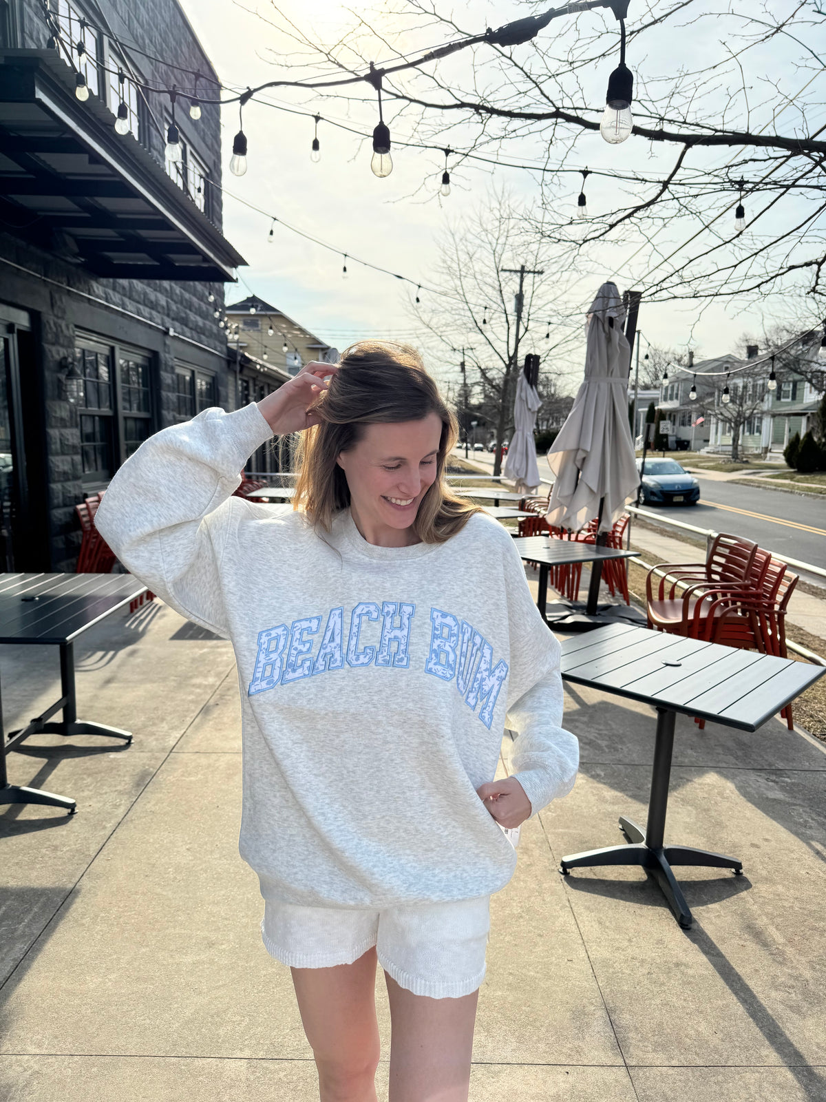 Beach Bum Crewneck Sweatshirt