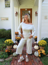 Heather Gaucho Pants