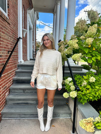 Charlotte Satin Shorts