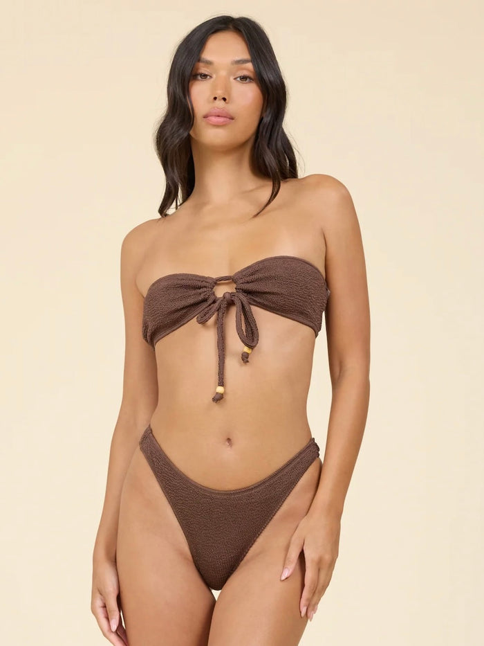 Maui Ruched Bikini Bottom