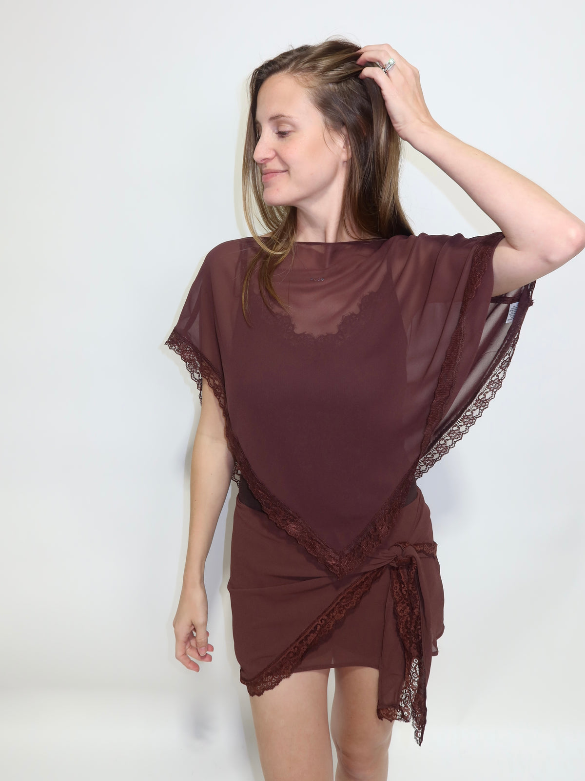 Brandy Lace Cape