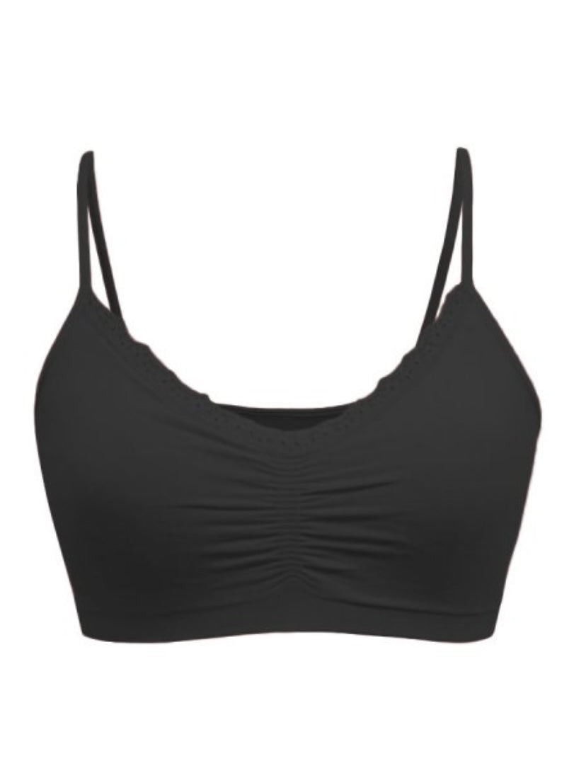 V-Neck Lace Bralette