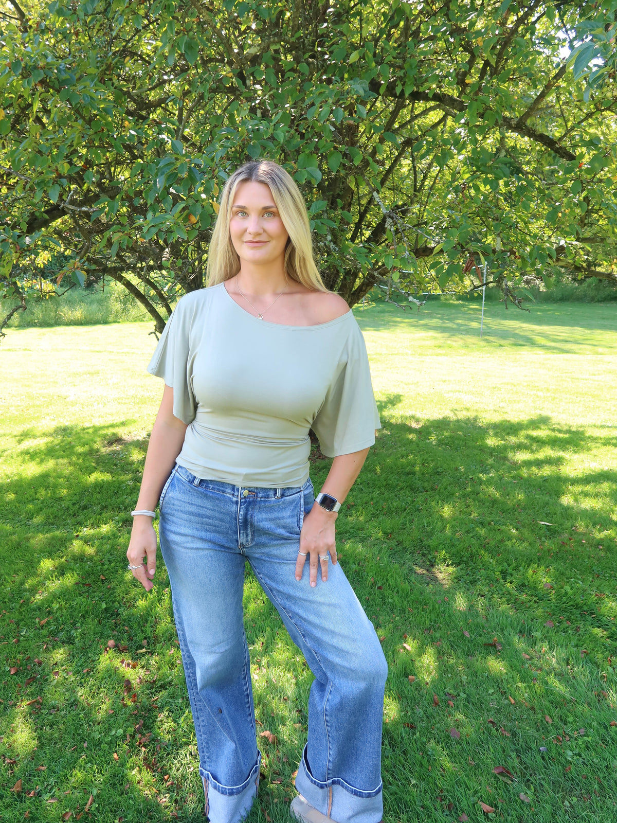 Poppy Tie Top
