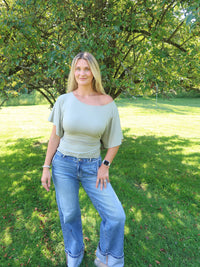 Poppy Tie Top