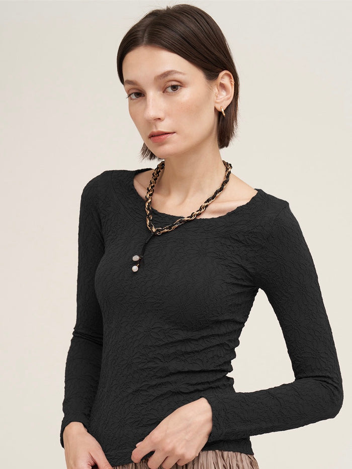 Adair Textured Top