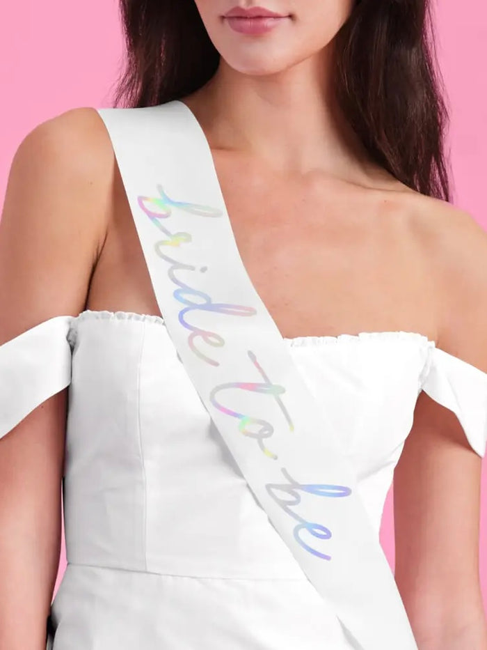 Bride Sash