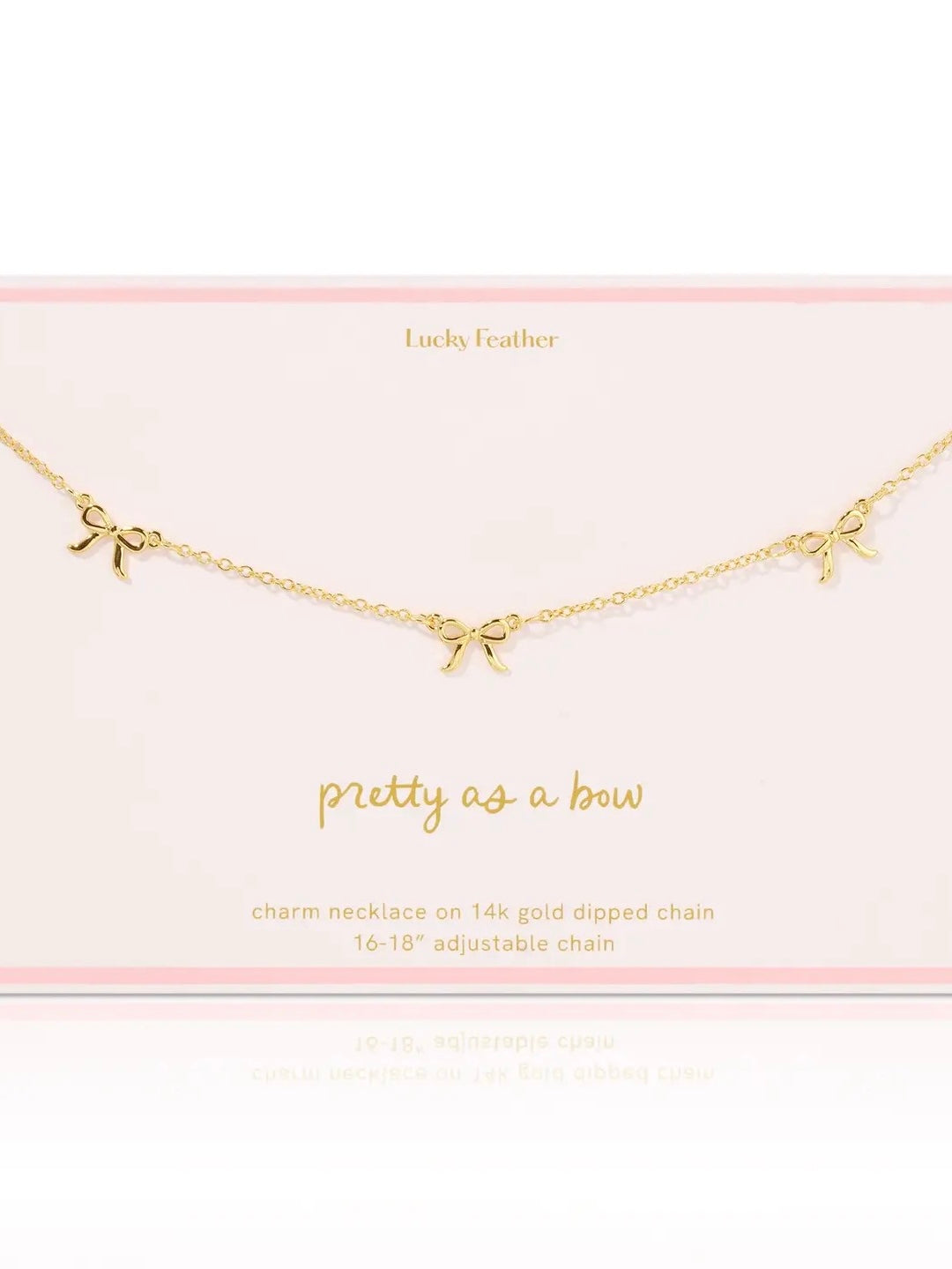 Tiny Bow Necklace