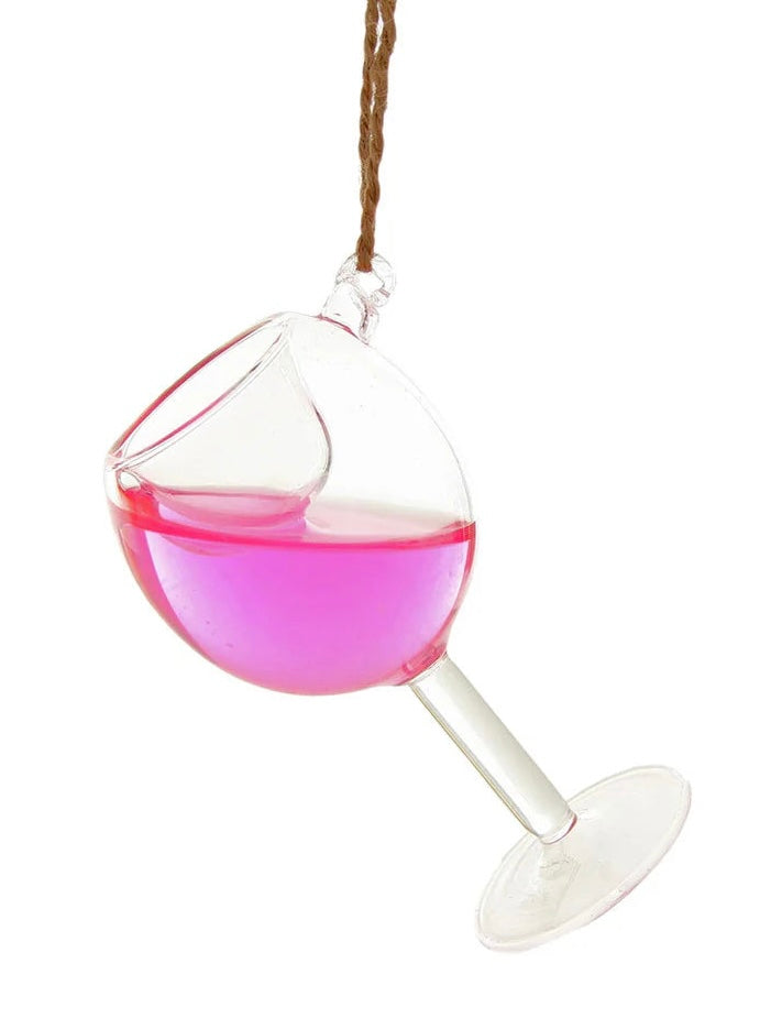 Blush Wine Ornament