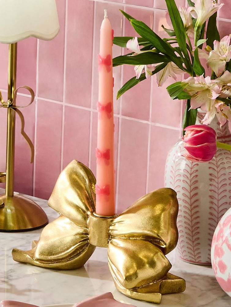 Bow Candle Holder