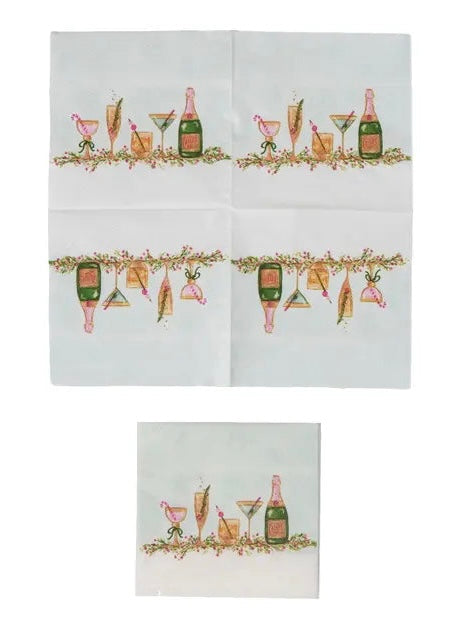 Holiday Cocktail Napkins