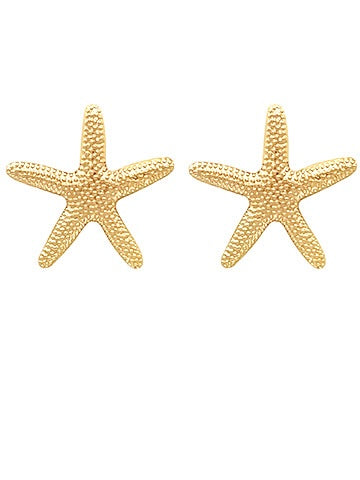 Chunky Starfish Earrings