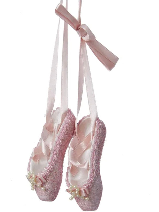 Pink Ballet Slipper Ornament