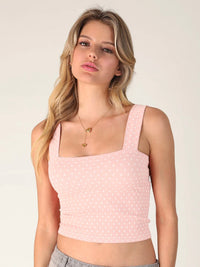 Polka Dot Square Crop
