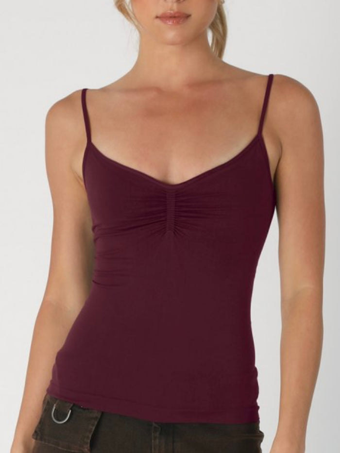 Jersey Shirred Cami