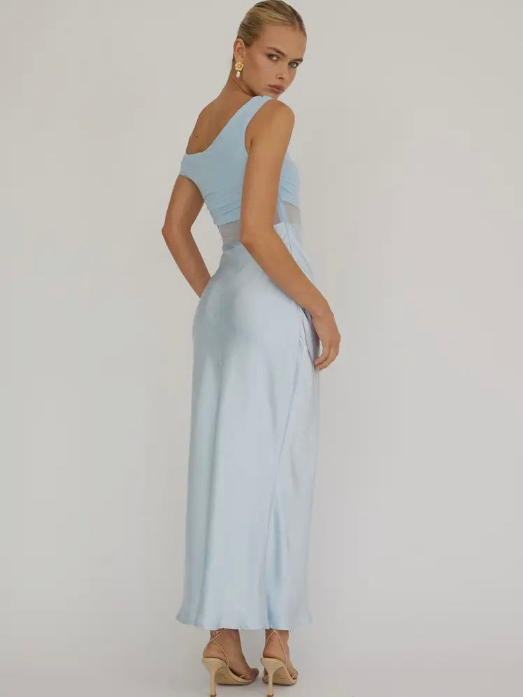 Anastasia One Shoulder Maxi