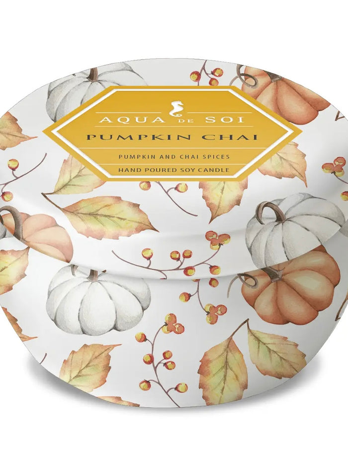 Pumpkin Chai Tin Candle