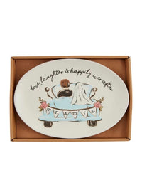 Happily Ever After Ceramic Plate