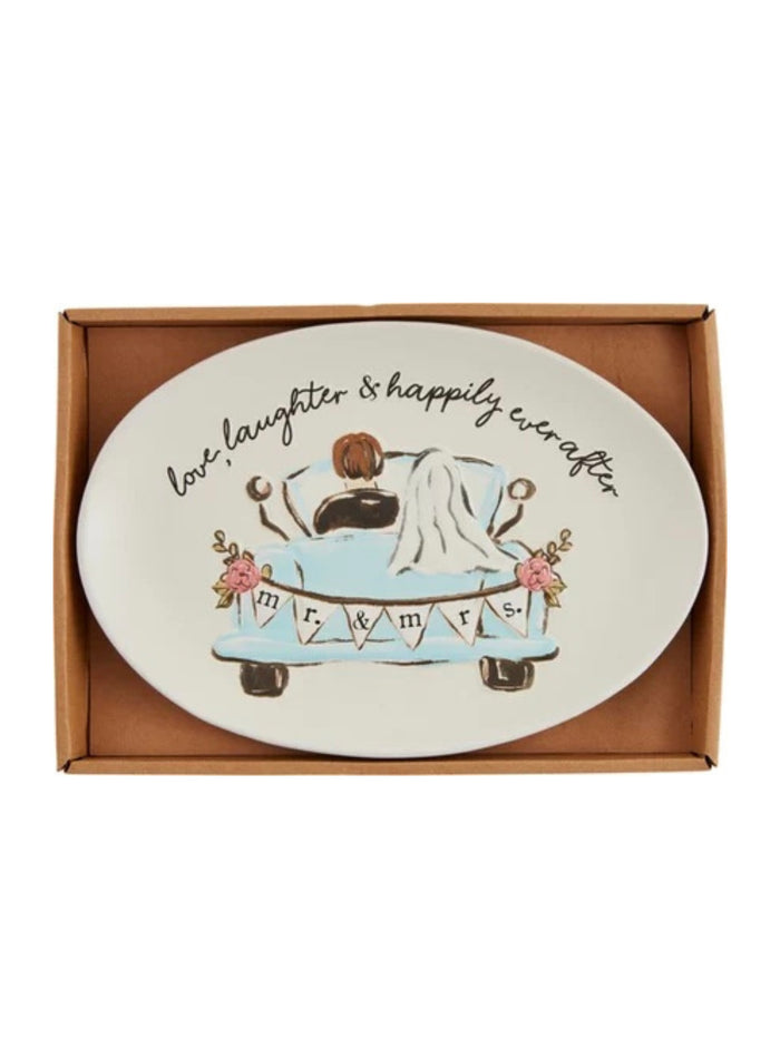 Happily Ever After Ceramic Plate