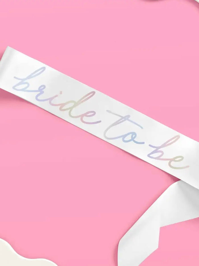 Bride Sash