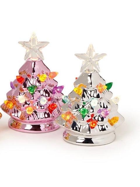 Mini Light Up Christmas Trees