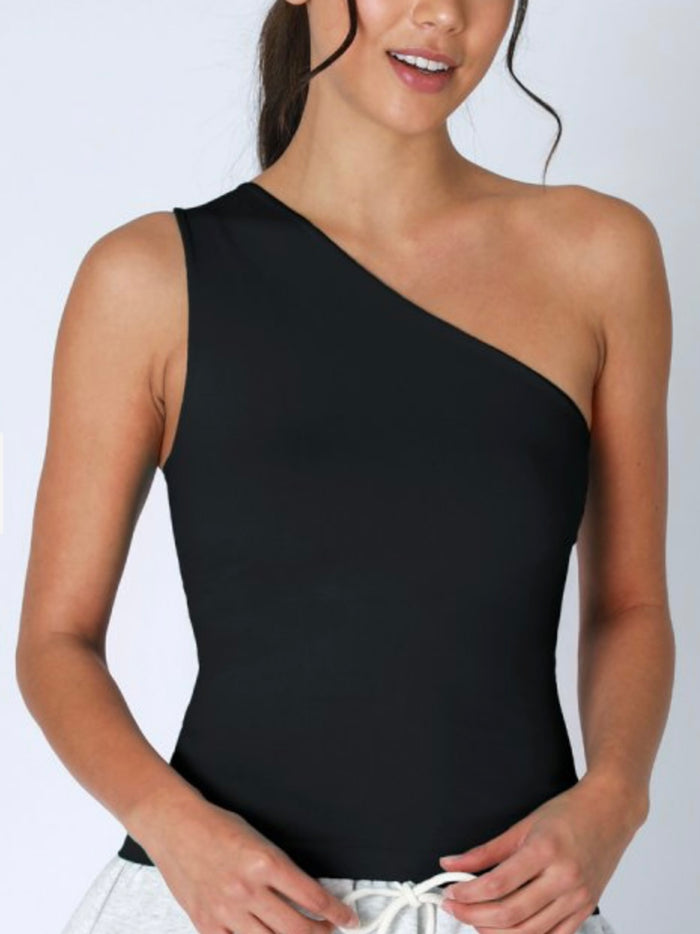 Lagos One Shoulder Top