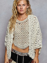 Poppy Crochet Cardigan