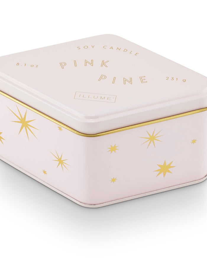 Pink Pine Soy Candle