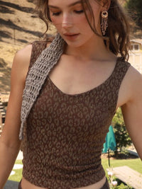 Lurex Leopard Tank