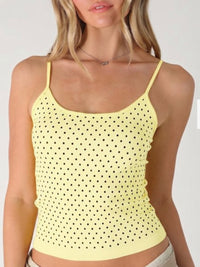 Polka Dot Strap Cami