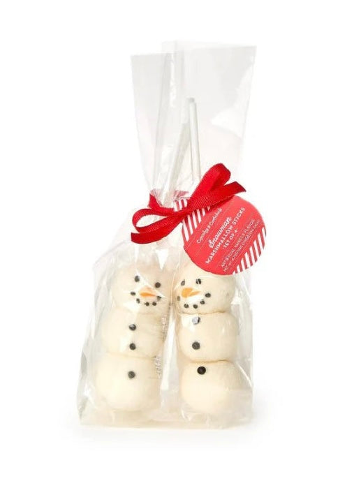 Snowman Marshmallow Sticks