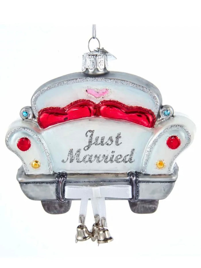 Just Married Ornament