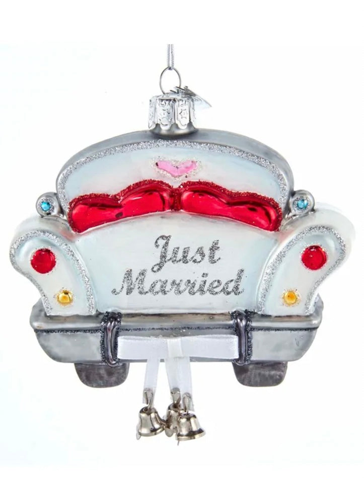Just Married Ornament