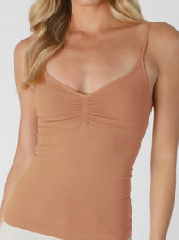 Jersey Shirred Cami