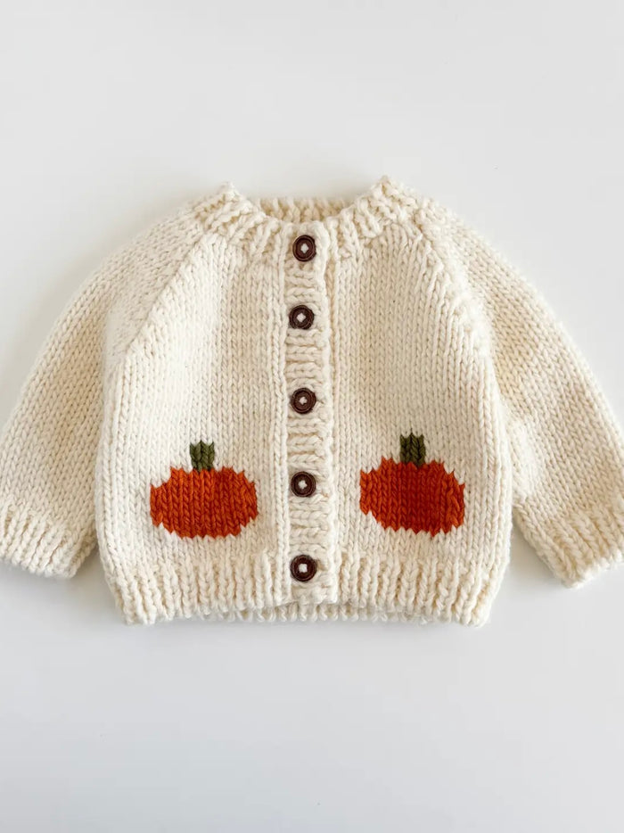 Baby Pumpkin Cardigan