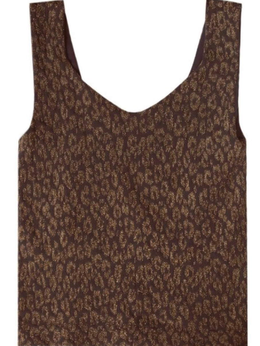 Lurex Leopard Tank