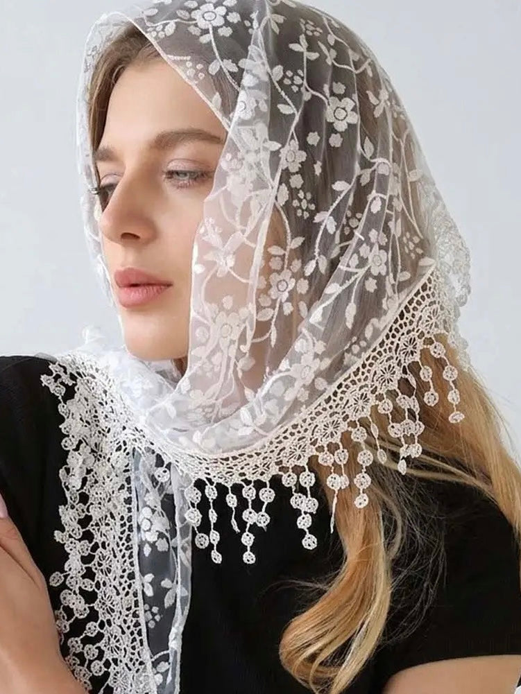 Lace Belt Scarf