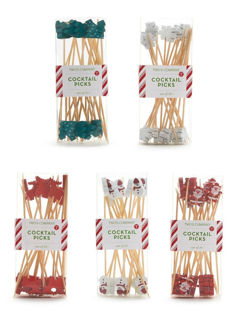 Holiday Cocktail Picks