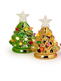 Mini Light Up Christmas Trees